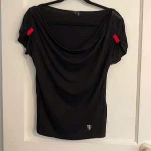 Ferrari Scuderia black Woman’s off shoulder top M